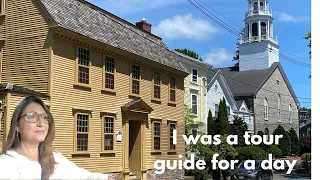 Colonial homes in Marblehead, MA