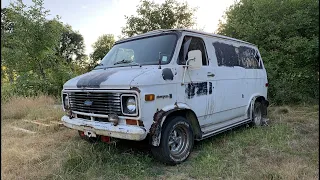 HAS NOT MOVED IN 26 YEARS - 1972 Chevy G10 Van WILL IT RUN