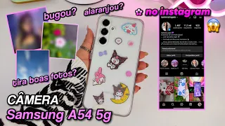 TESTEI NO INSTAGRAM AS CÂMERAS DO SAMSUNG A54 5g COM O ANDROID 14