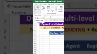 Excel Pro Tricks: Dynamic Multi Level or Multi Column Sorting in Excel with SORT Function in Formula