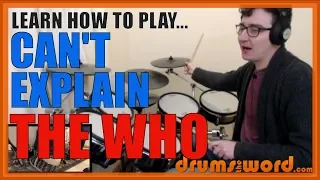 ★ Can't Explain (The Who) ★ Drum Lesson PREVIEW | How To Play Song (Keith Moon)
