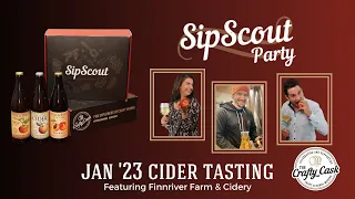 SipScout Cider Tasting Party Featuring Finnriver's Head Cidermaker, Andrew Byers