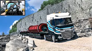 From Balkan to Europe: Double Trailer Transport in Euro Truck Simulator 2 - Moza R21 & TSW Setup