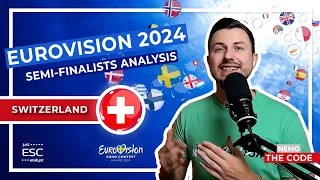 🇨🇭 SWITZERLAND in EUROVISION 2024 | 🔎 Deep Dive into the Entry of Nemo for the Semi-Final [21/31]