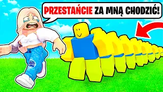 BUDUJĘ NAJDŁUŻSZY POCIĄG NOOBÓW w ROBLOX! (Noob Train)