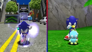 Sonic Adventure 2 Stages in SADX - Sonic Adventure DX: SA2 Conversion Mod - Demo v1 Showcase