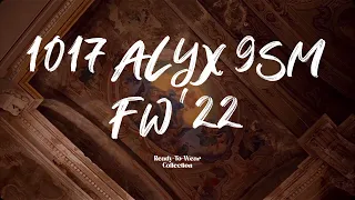 1017 ALYX 9SM | FALL-WINTER 2022