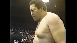 Ernie Ladd vs Kamala. WCCW 1983