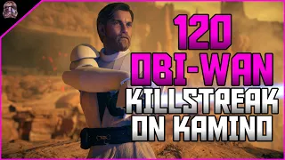 Star Wars Battlefront II 120 Obi Wan Kenobi Killstreak (Kamino - Galactic Assault)