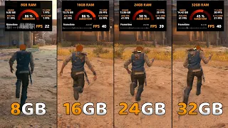 How Much Ram Do You Need For Star Wars Jedi: Survivor? | 8GB vs 16GB vs 24GB vs 32GB Ram