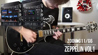 Zoom G11 / G6 Patches | Zeppelin vol1 | Medley Demo (Jimmy Page tone)