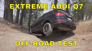 Off- Road Adventure Test Drive Audi Q7 Offroad
