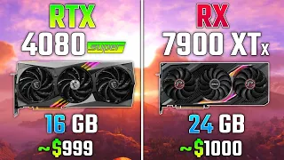 RTX 4080 SUPER vs RX 7900 XTX | Test in 7 Games