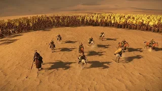 12 HEROES vs 8600 PEASANTS - Total War: THREE KINGDOMS
