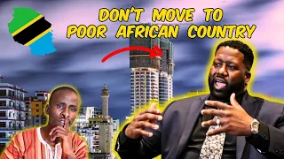 BLACK AMERICAN TELLS AFRICAN AMERICANS DON'T GO TO POOR UNDER DEVELOPED AFRICAN COUNTRIES