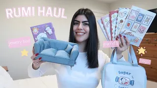 RUMI LIFE HAUL! Lots of Cute Journals, Bags + Couch Jewelry Boxes! | Gabriella Mortola