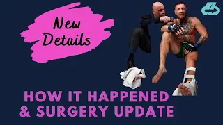 McGregor Injury *UPDATE* UFC 264 | Fracture Moment, Surgery, Timeline
