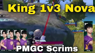 🥵 NV KING 1v3 Nova Paraboy Main Lineup in PMGC Scrims 2022 🔥