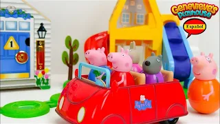 Aprende los Colores con Peppa Pig Weebles y Casa de Muñecas