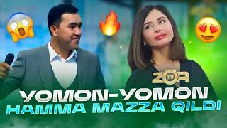 HAMMA MAZZA QILDI 😍 |  Shahrom Shox - Yomon-Yomon | ZO'R TV Ertalabdan Salom Ko'rsatuvi