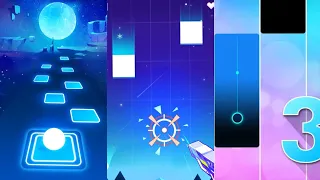 Unity | Tiles Hop Vs Beat fire Vs Magic Tiles 3 | The FatRat