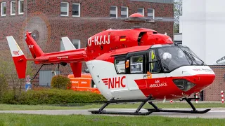 NHC Northern Helicopter | Start Northern Rescue 06 | Airbus BK 117 | D-HJJJ | Klinikum Emden