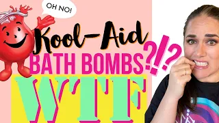 Kool-Aid Bath Bombs? WTF! Making Edible Bath Bombs is a terrible idea, but I still did it 🤦🏻‍♀️