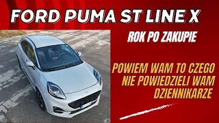 Ford Puma 1.0 ST Line X  cała prawda po roku użytkowania