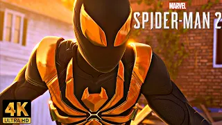 Peter and Miles Chase The Lizard with the Iron Spider Suits | Marvel's Spider-Man 2 (4K 60FPS HDR)