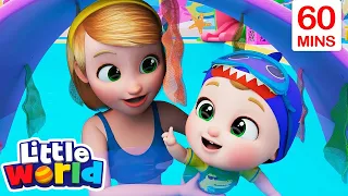 Learning to Swim  | Kids Songs & Nursery Rhymes by Little World