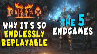 Why Diablo 2 is so Endlessly Re-playable and the 5 Endgames of Diablo 2 Resurrected / D2R