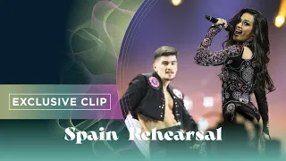 Chanel - SloMo - Exclusive Rehearsal Clip - Spain 🇪🇸 - Eurovision 2022