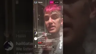 Lil Peep - Instagram live (19/09/2017)