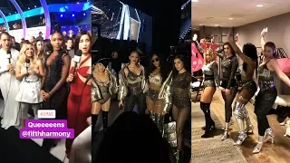 FIFTH HARMONY | VMAs | INSTA/SNAP STORIES - August 27, 2017