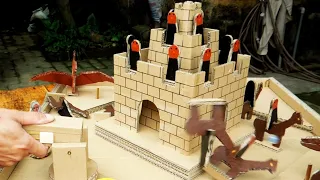 How To Make Game Of Thrones from Cardboard - DIY Game Of Thrones in Real Life