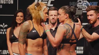 UFC 224: Amanda Nunes vs Raquel Pennington ceremonial weigh in