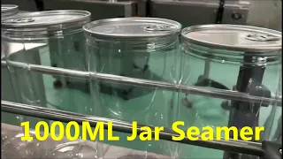1000ML Plastic#Jar Sealing Machine,# Can Seamer Machine for Easy Open#Lid Sealer Machine(Closer)
