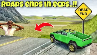 Roads ends in Extreme car driving simulator😱
