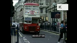 1990s Oxford Circus, Oxford Street London Shoppers