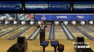 Did Pete Weber get disqualified from the USBC Senior Masters for this?