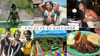 EL SALVADOR TRAVEL VLOG | Nawi Beach, Picnic Steakhouse, Hot Springs