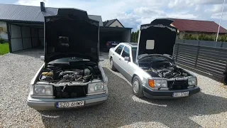 Mercedes W124 250 i 300. Dwa turbo