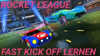 Rocket league Fast kick off tutorial!