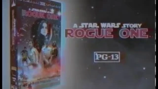 Rogue One VHS trailer commercial