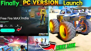 Finally Free Fire New PC version Launch 😲 And play First Free Fire Max India