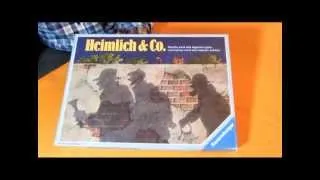 Anleitung Heimlich & co. (Ravensburger) - Spiel des Jahres 1986