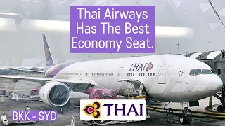 Thai Airways Has The Best WIDEBODY Economy Seats in the Skies! | BKK - SYD