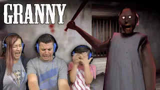 GRANNY IS TRYING TO KILL US!! (Super Scary)