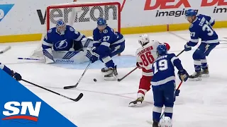 Hurricanes Take The Lead With Two Goals In Less Than A Minute