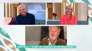 Video Michael Fassbender livid as Sam Neill names rooster after him